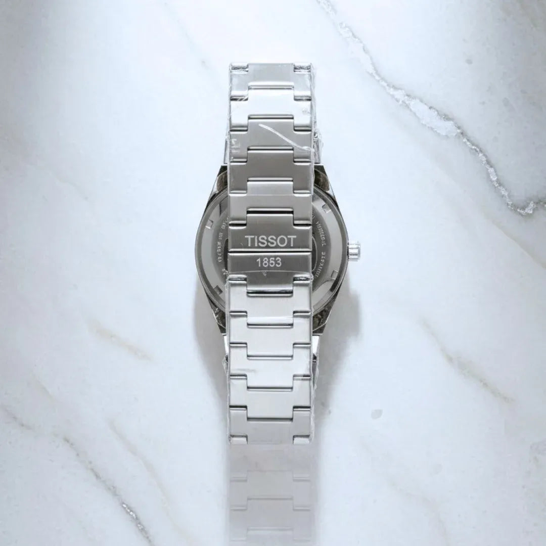 TISSOT PRX | QUARTZ | PLAIN DIAL | MASTER CLONE | METAL GREY