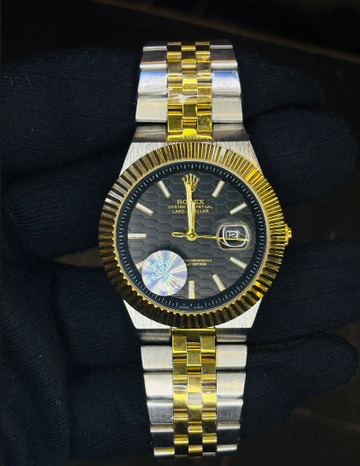 ROLEX LAND DWELLER | QUARTZ | PREMIUM QUALITY | BLACK DIAL