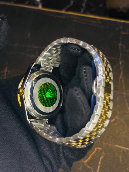 ROLEX LAND DWELLER | QUARTZ | PREMIUM QUALITY | BLACK DIAL