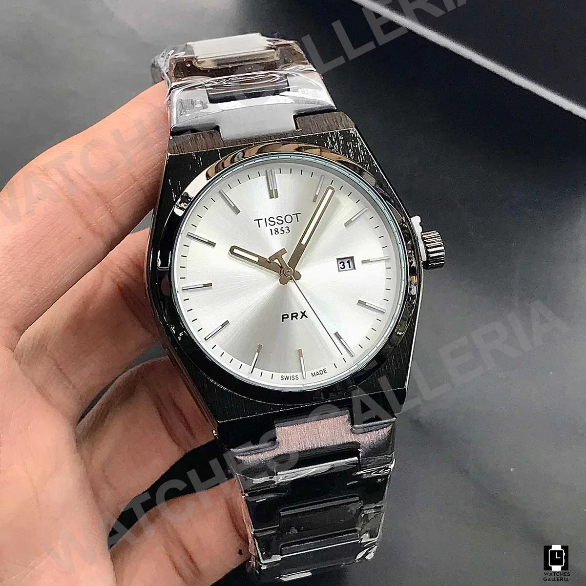 TISSOT PRX | QUARTZ | PLAIN DIAL | MASTER CLONE | SILVER